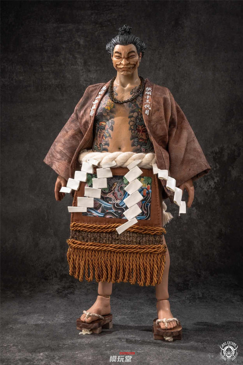 予約 Art Future 1/6 鬼面山谷五郎 横綱十三代目 通常.Ver / 植毛.Ver