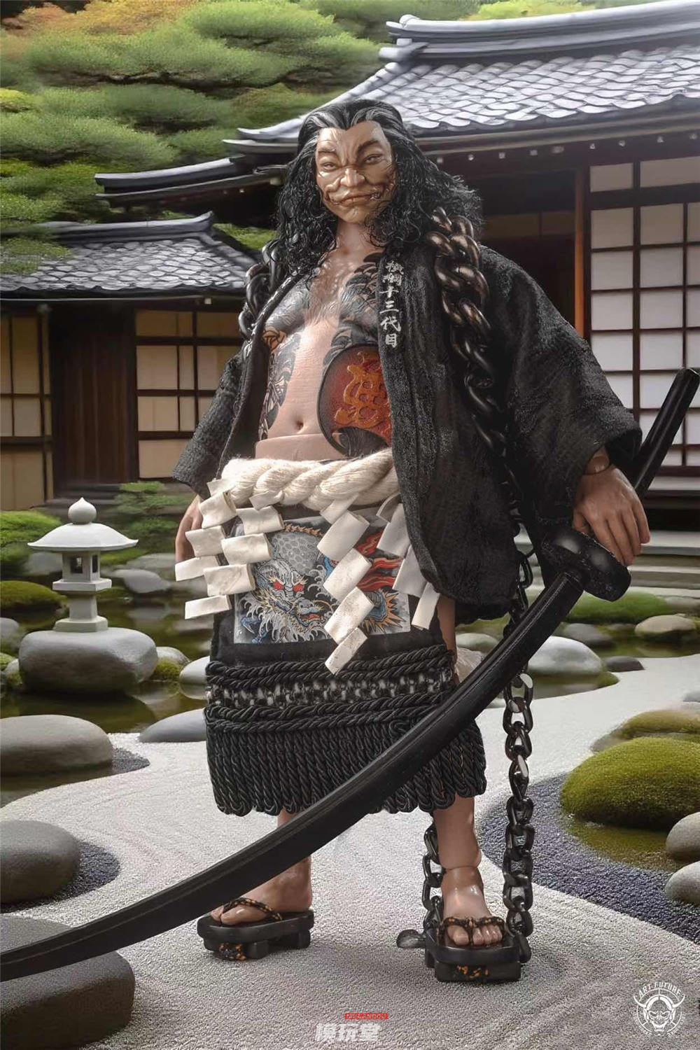 予約 Art Future 1/6 鬼面山谷五郎 横綱十三代目 通常.Ver / 植毛.Ver