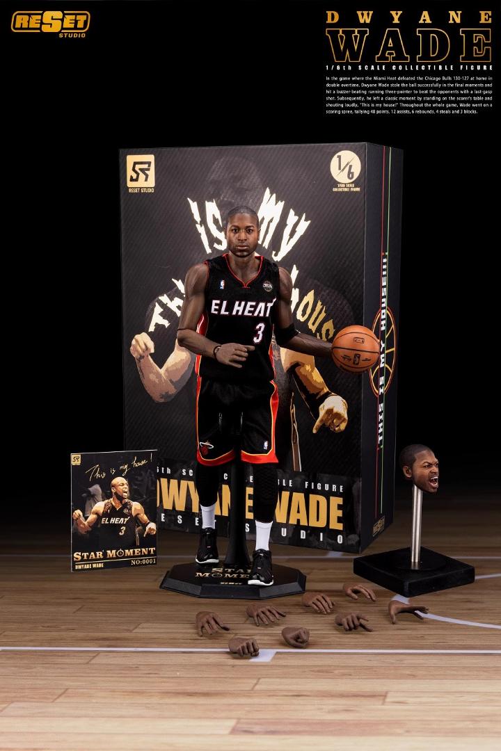 Reset Studio 1/6 『NBA Star Moment シリーズ』 ウェイド “This is my