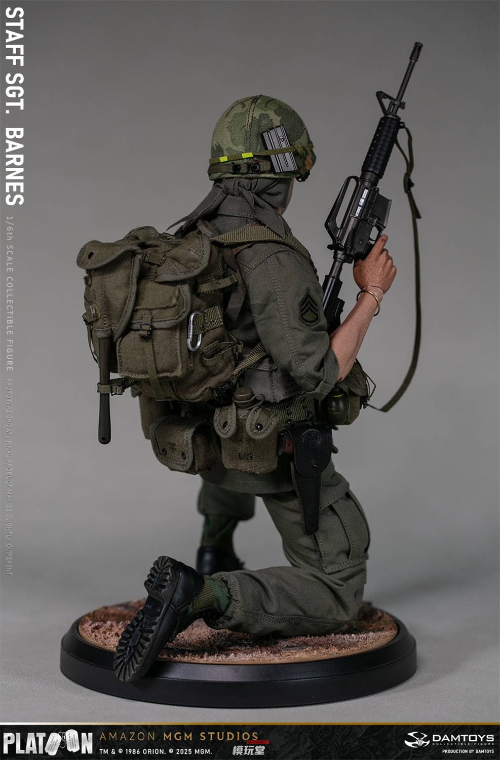 予約 DAMTOYS 1/6 『プラトーン』 バーンズ 2等軍曹 DMS045 Platoon