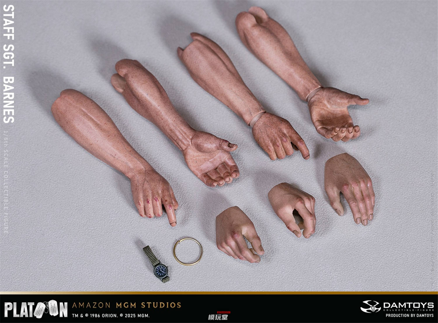 予約 DAMTOYS 1/6 『プラトーン』 バーンズ 2等軍曹 DMS045 Platoon