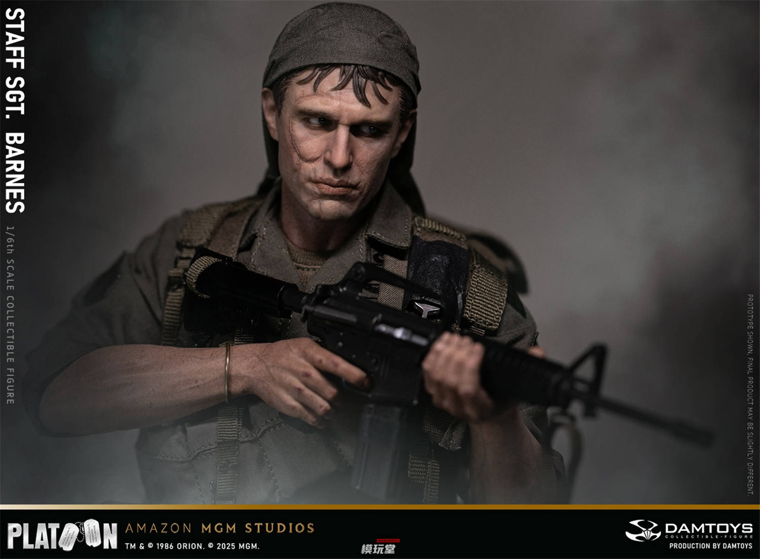 予約 DAMTOYS 1/6 『プラトーン』 バーンズ 2等軍曹 DMS045 Platoon