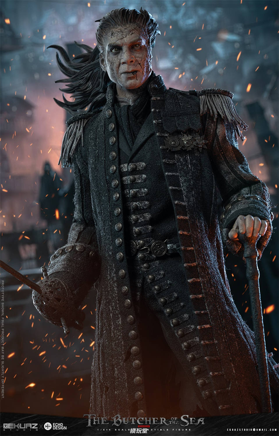 予約 EKUAZ STUDIO x ECHO DESIGN 1/6 ザ・ブッチャー・オブ・ザ・シー