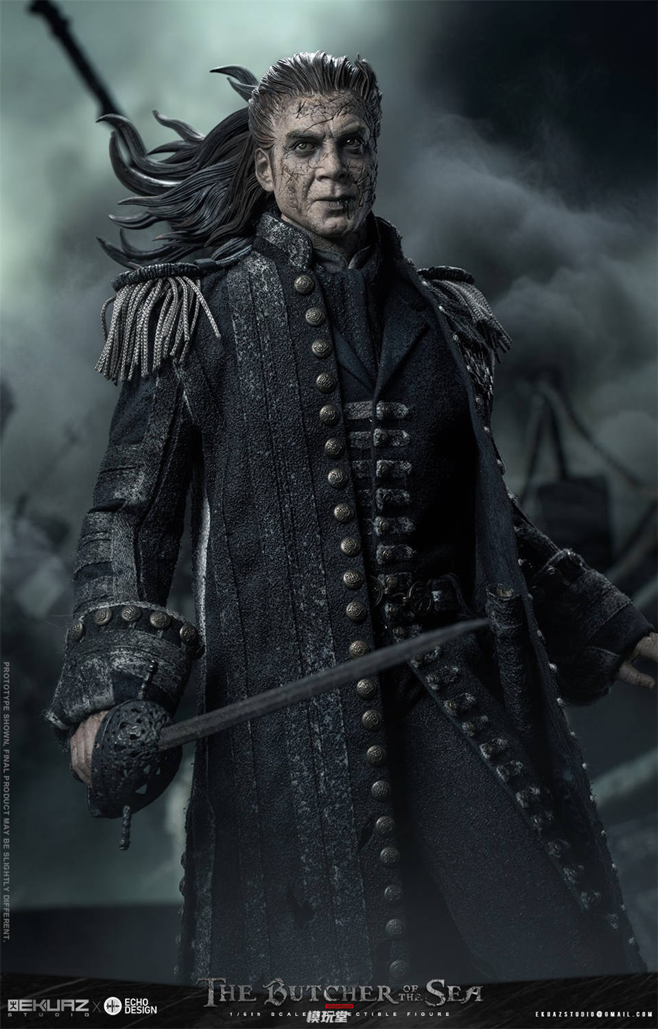 予約 EKUAZ STUDIO x ECHO DESIGN 1/6 ザ・ブッチャー・オブ・ザ・シー