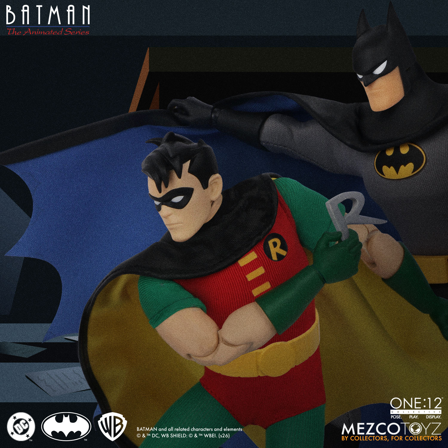 予約 Mezco Toyz 1/12 『バットマン：アニメイテッド・シリーズ