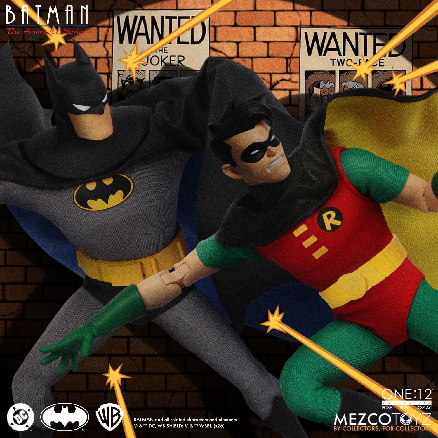 予約 Mezco Toyz 1/12 『バットマン：アニメイテッド・シリーズ