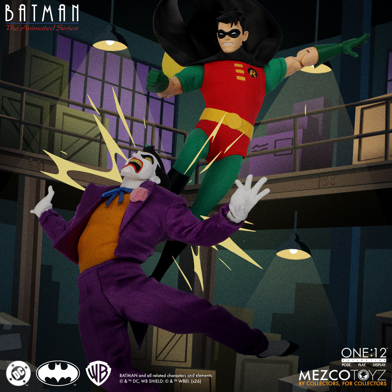 予約 Mezco Toyz 1/12 『バットマン：アニメイテッド・シリーズ