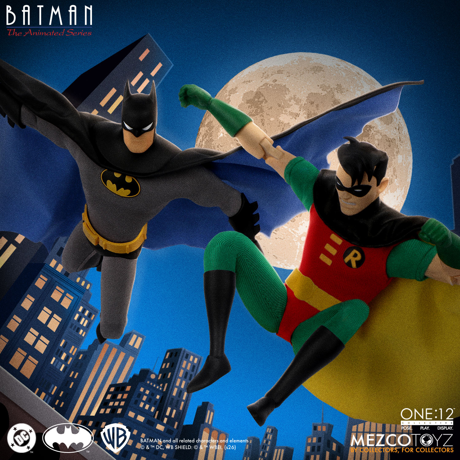 予約 Mezco Toyz 1/12 『バットマン：アニメイテッド・シリーズ
