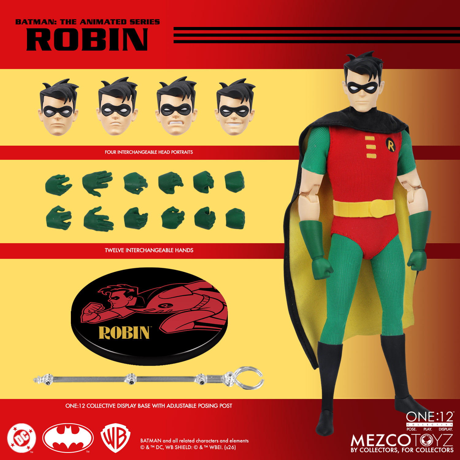 予約 Mezco Toyz 1/12 『バットマン：アニメイテッド・シリーズ