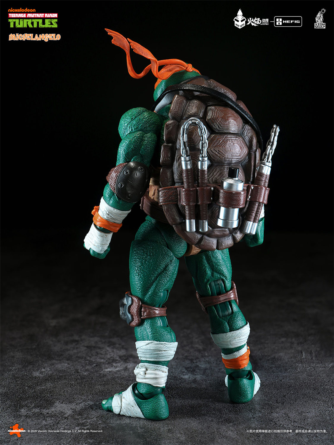【新品】Turtles Mutations ミュータント マイケル・アンジェロ 予約 HEATBOYS 『ミュータント・タートルズ』 ミケランジェロ 通常版