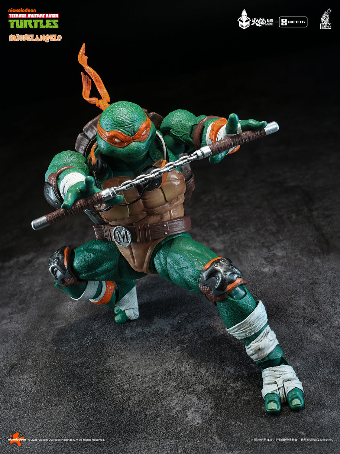 【新品・箱】ミュータント タートルズ ミケランジェロ ミューテーションズ 予約 HEATBOYS 『ミュータント・タートルズ』 ミケランジェロ 通常版