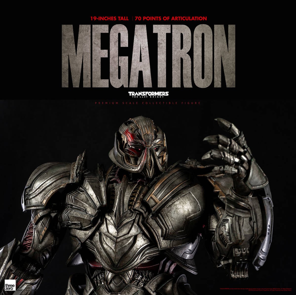 Threezero トランスフォーマー 最後の騎士王 プレミアム メガトロン DX