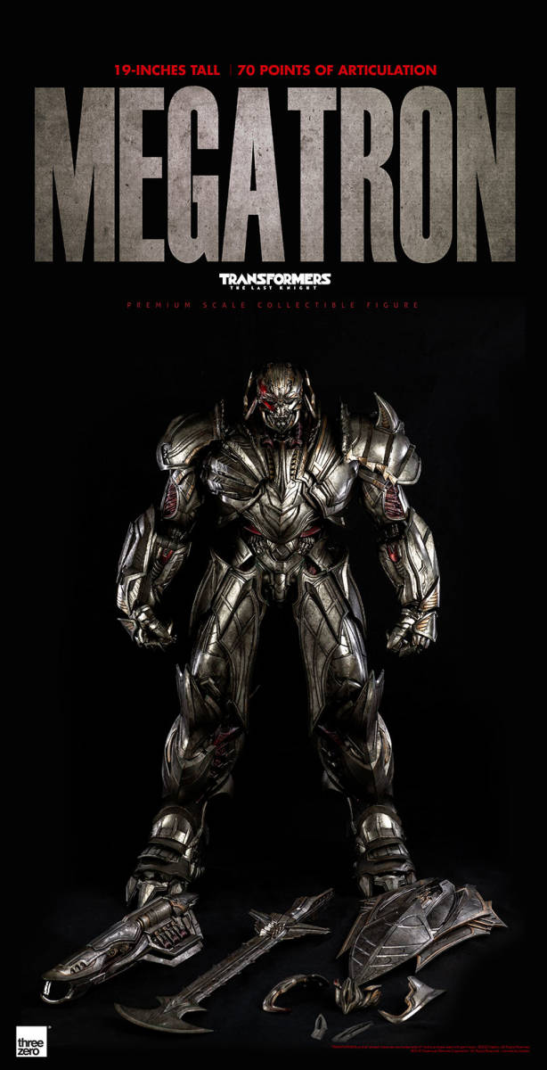 Threezero トランスフォーマー 最後の騎士王 プレミアム メガトロン DX
