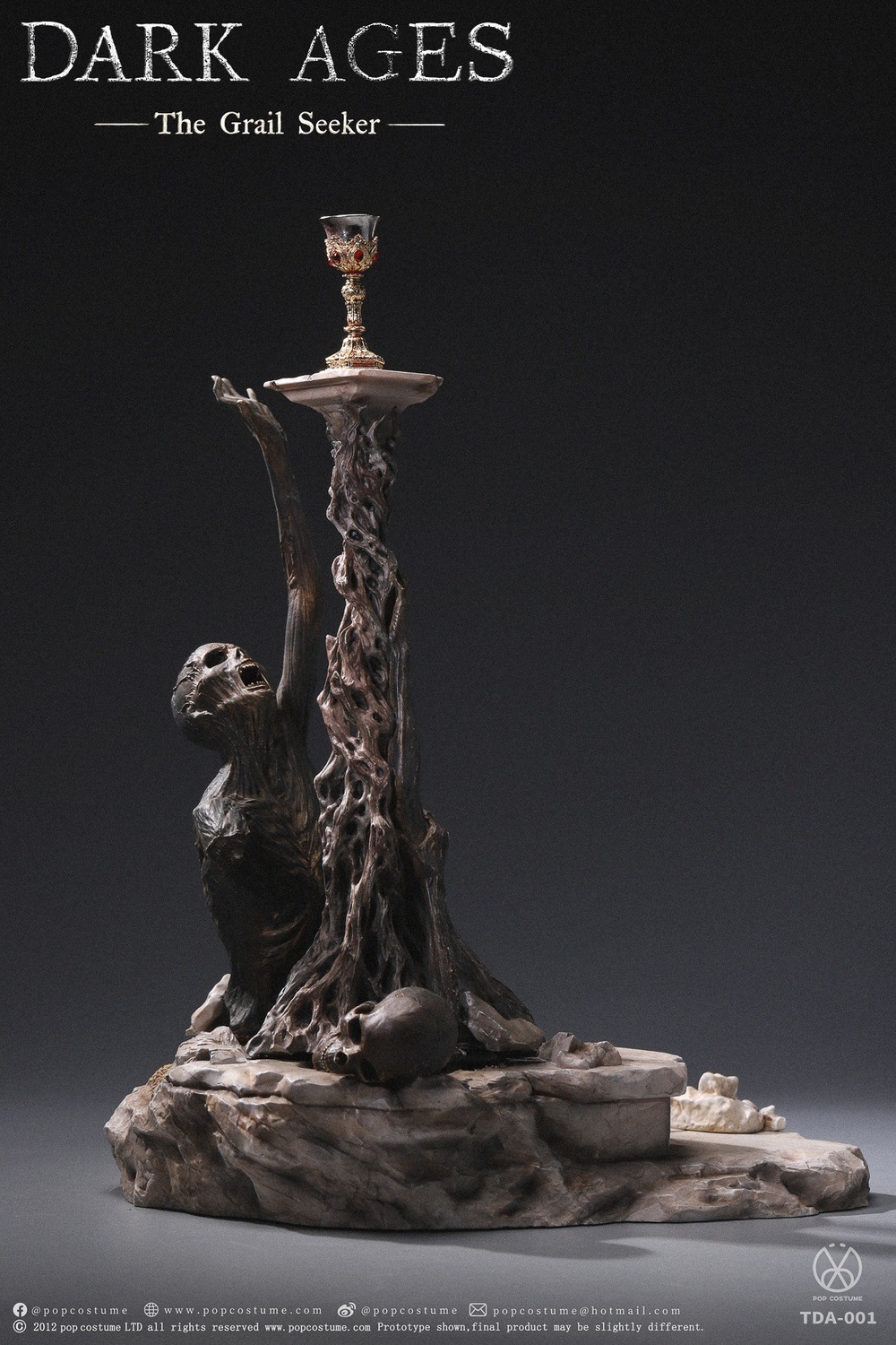 POP COSTUME 1/6 ダークナイト ガラハッド リミテッド限定版 TDA001