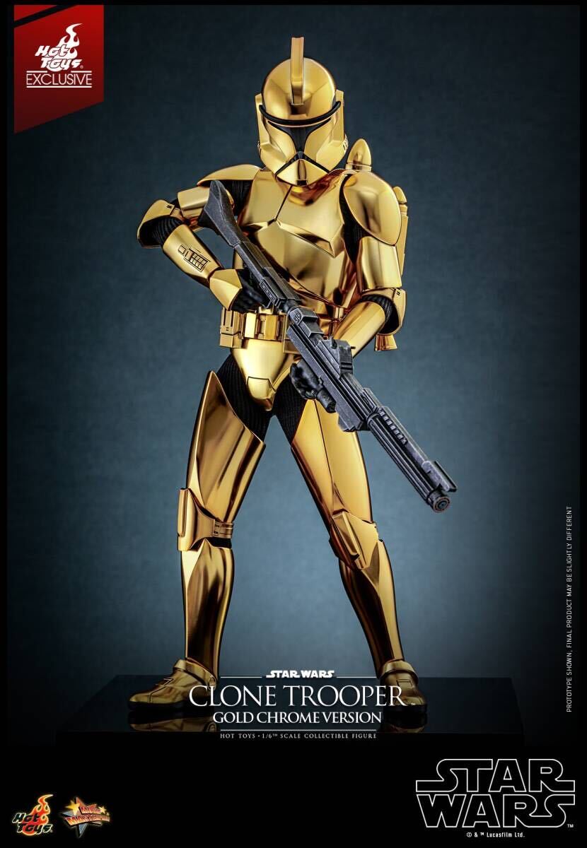 トルーパーアーマー(ゴールド) ホットトイズ 1/6 海外会場限定 スター・ウォーズ シスの復讐 クローン
