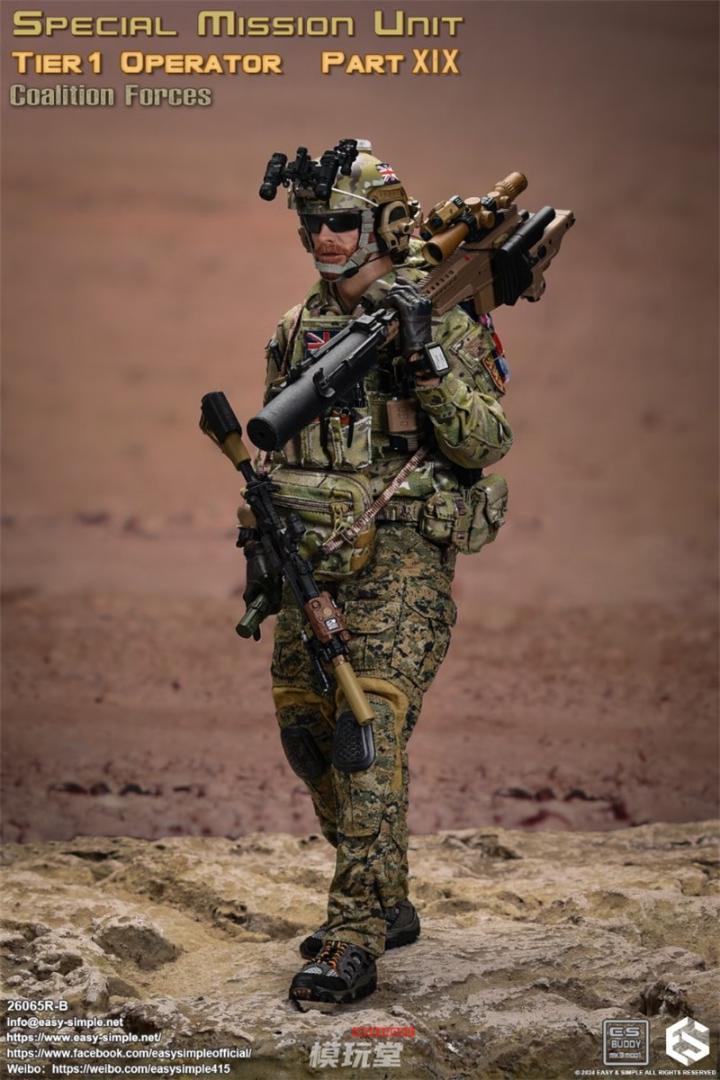 Toyscity 1/6 イギリス特殊部隊サポートグループ　カスタムフィギュア Toyscity 1/6 イギリス特殊部隊サポートグループ カスタムフィギュア
