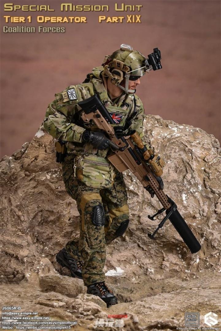 Toyscity 1/6 イギリス特殊部隊サポートグループ　カスタムフィギュア Toyscity 1/6 イギリス特殊部隊サポートグループ カスタムフィギュア