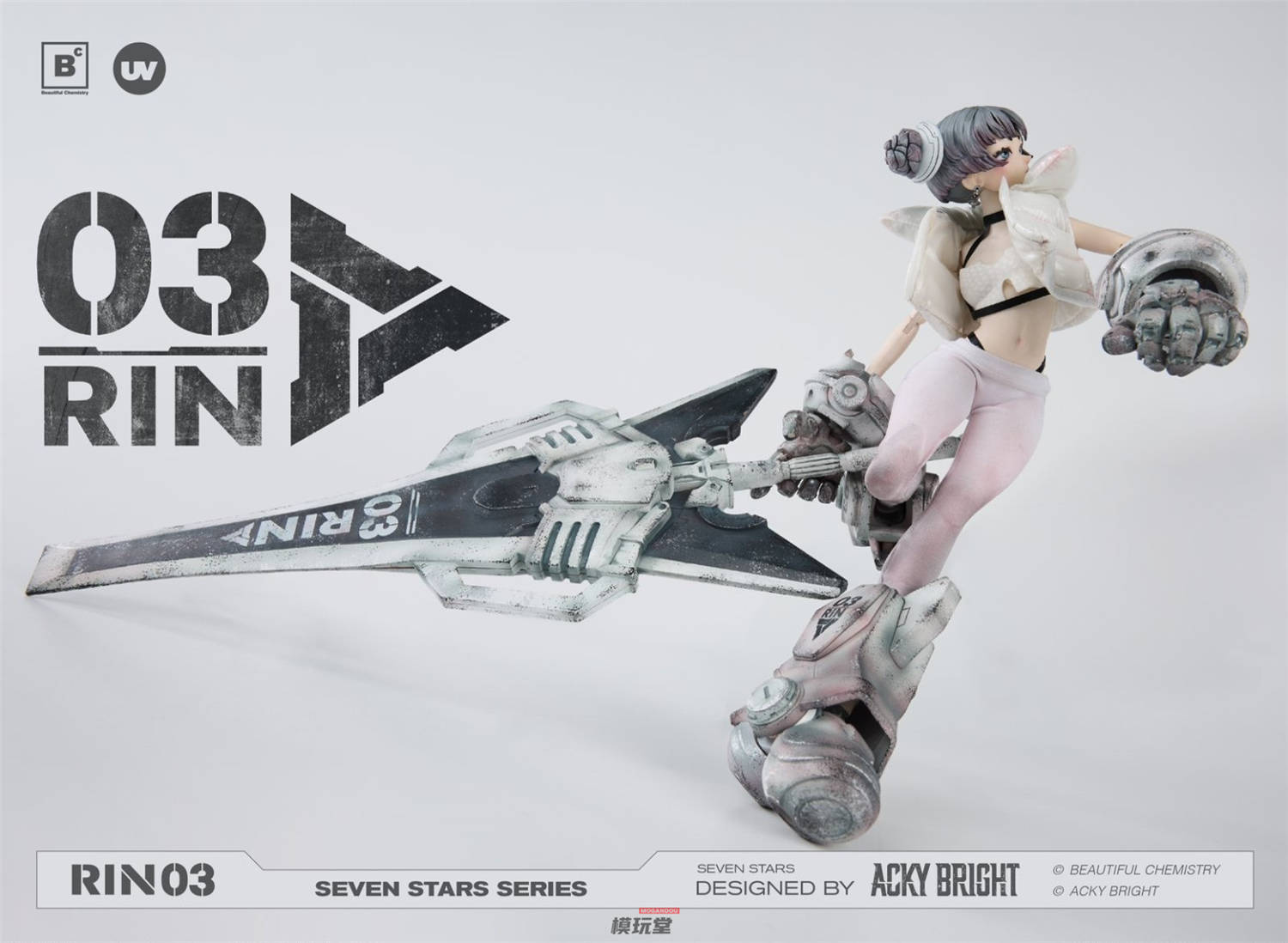 予約 Beautiful Chemistry × Acky Bright 1/6 Seven Stars シリーズ 03