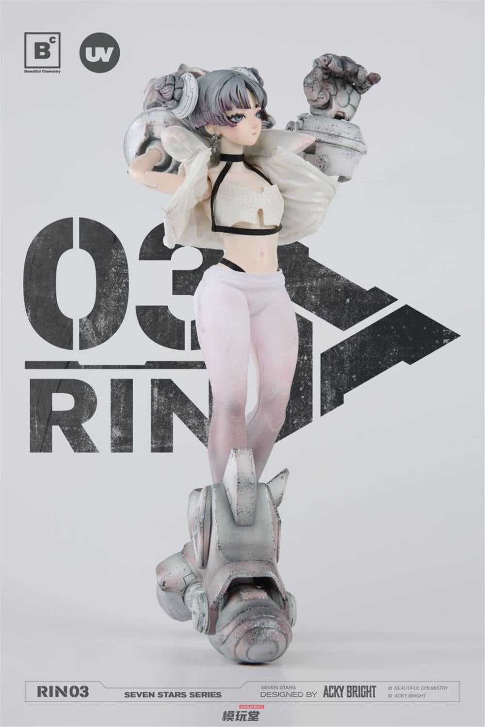 予約 Beautiful Chemistry × Acky Bright 1/6 Seven Stars シリーズ 03