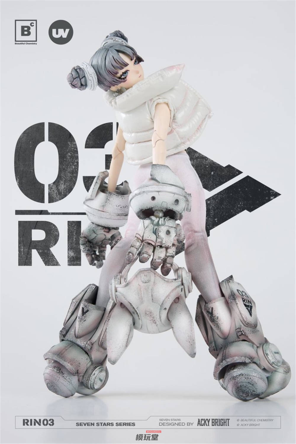 予約 Beautiful Chemistry × Acky Bright 1/6 Seven Stars シリーズ 03