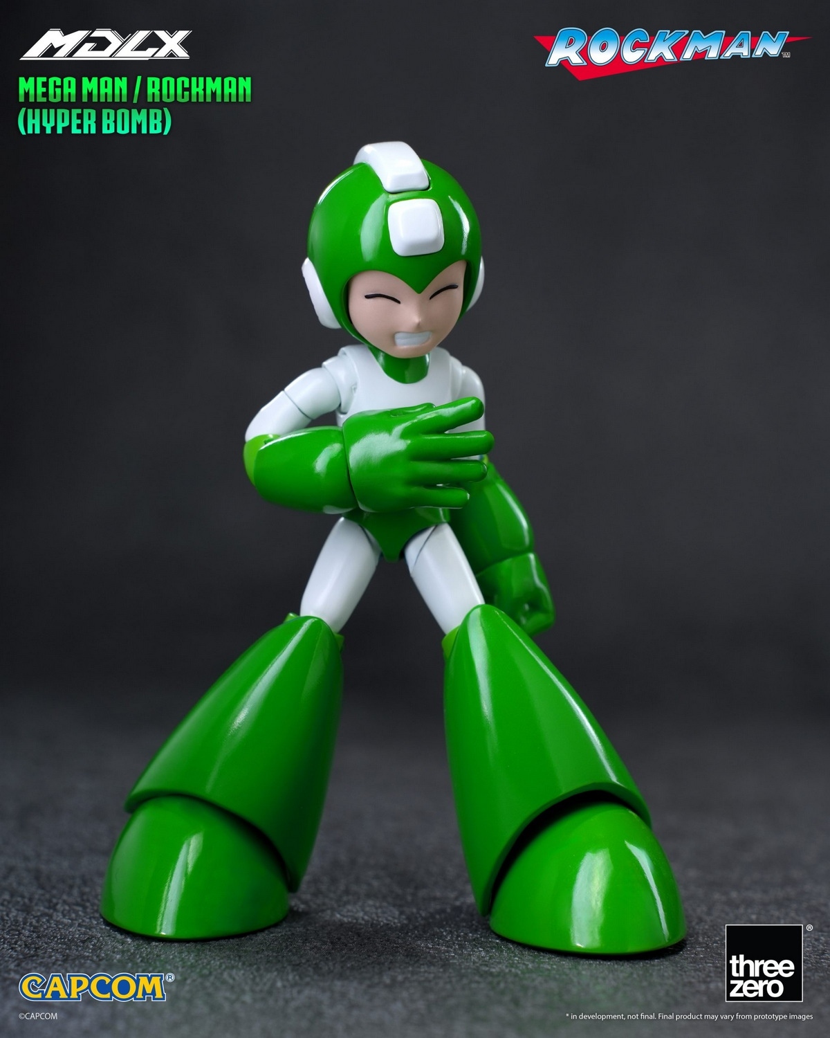 予約 threezero MDLX 『ロックマン』 ロックマン（ハイパーボム