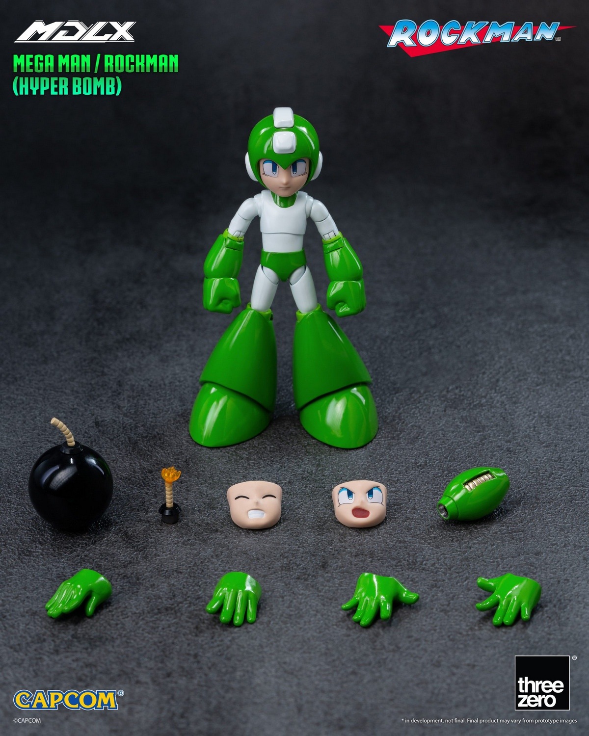 予約 threezero MDLX 『ロックマン』 ロックマン（ハイパーボム