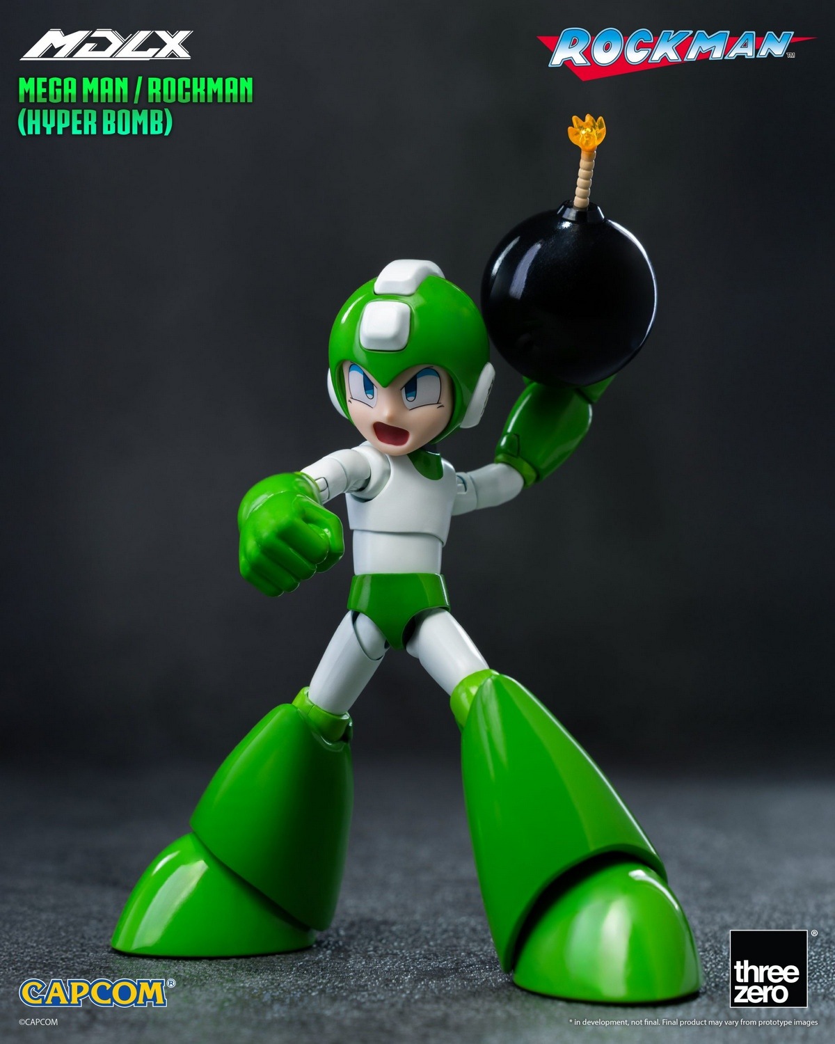 予約 threezero MDLX 『ロックマン』 ロックマン（ハイパーボム