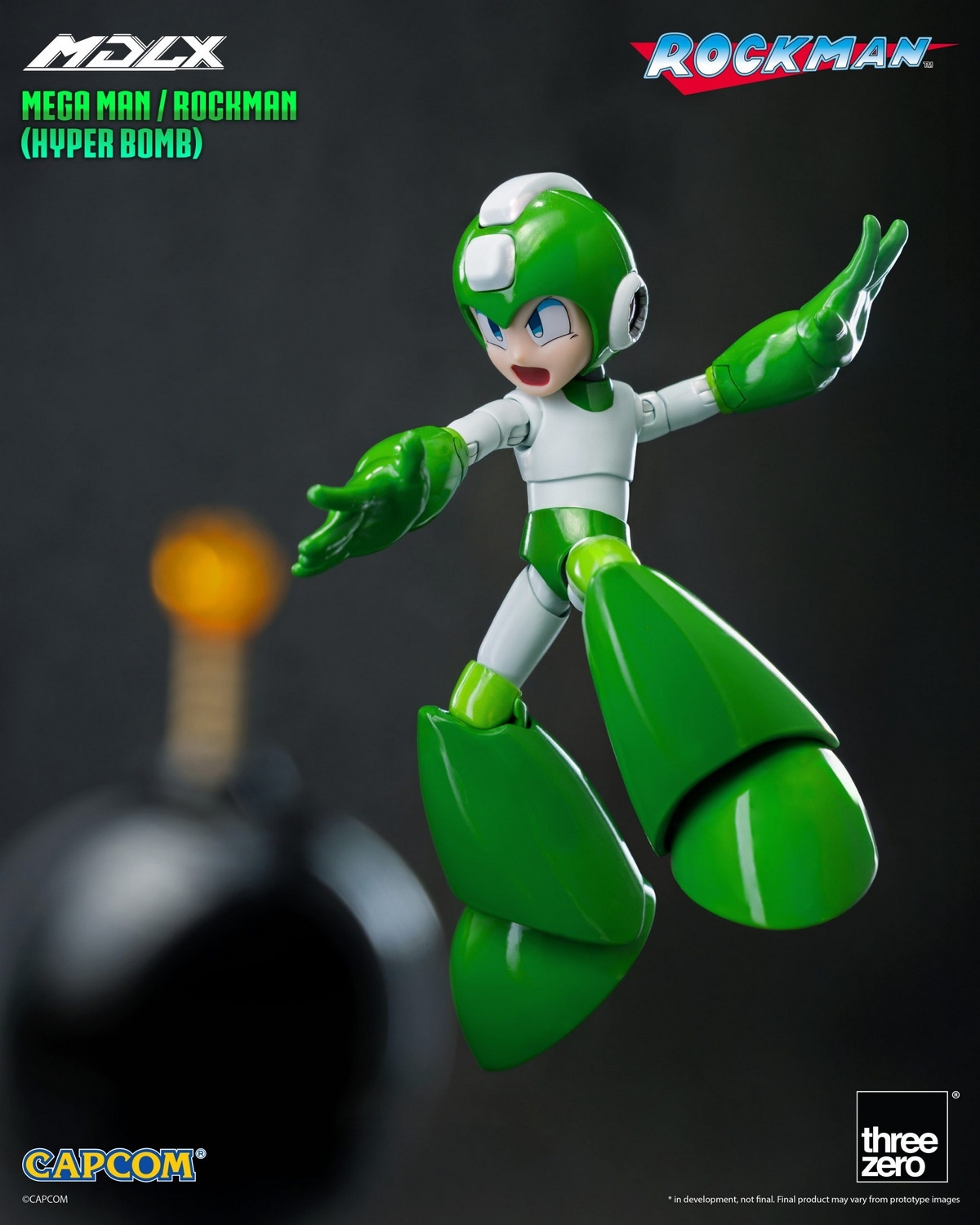 予約 threezero MDLX 『ロックマン』 ロックマン（ハイパーボム