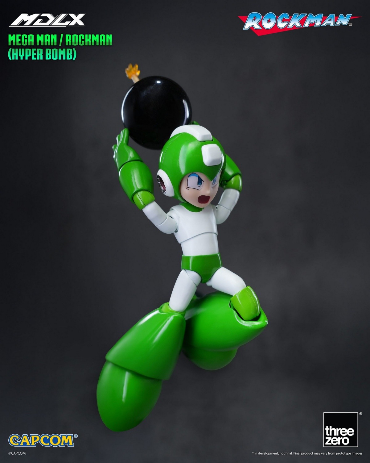 予約 threezero MDLX 『ロックマン』 ロックマン（ハイパーボム