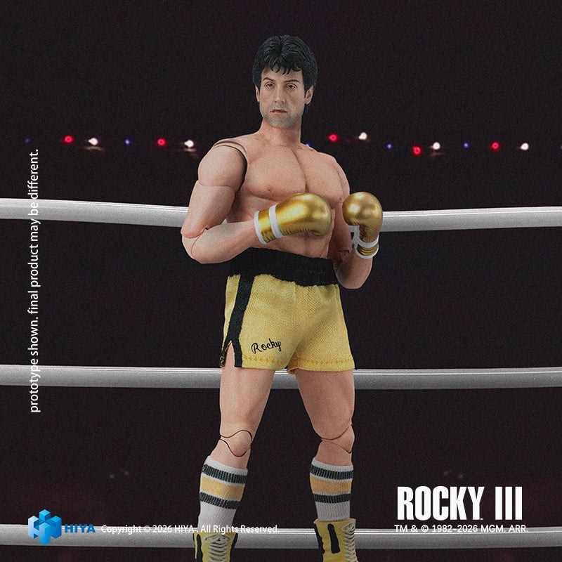 予約 HIYA 1/12 『ロッキー3』 ロッキー・バルボア ボクサー版 ESR0215