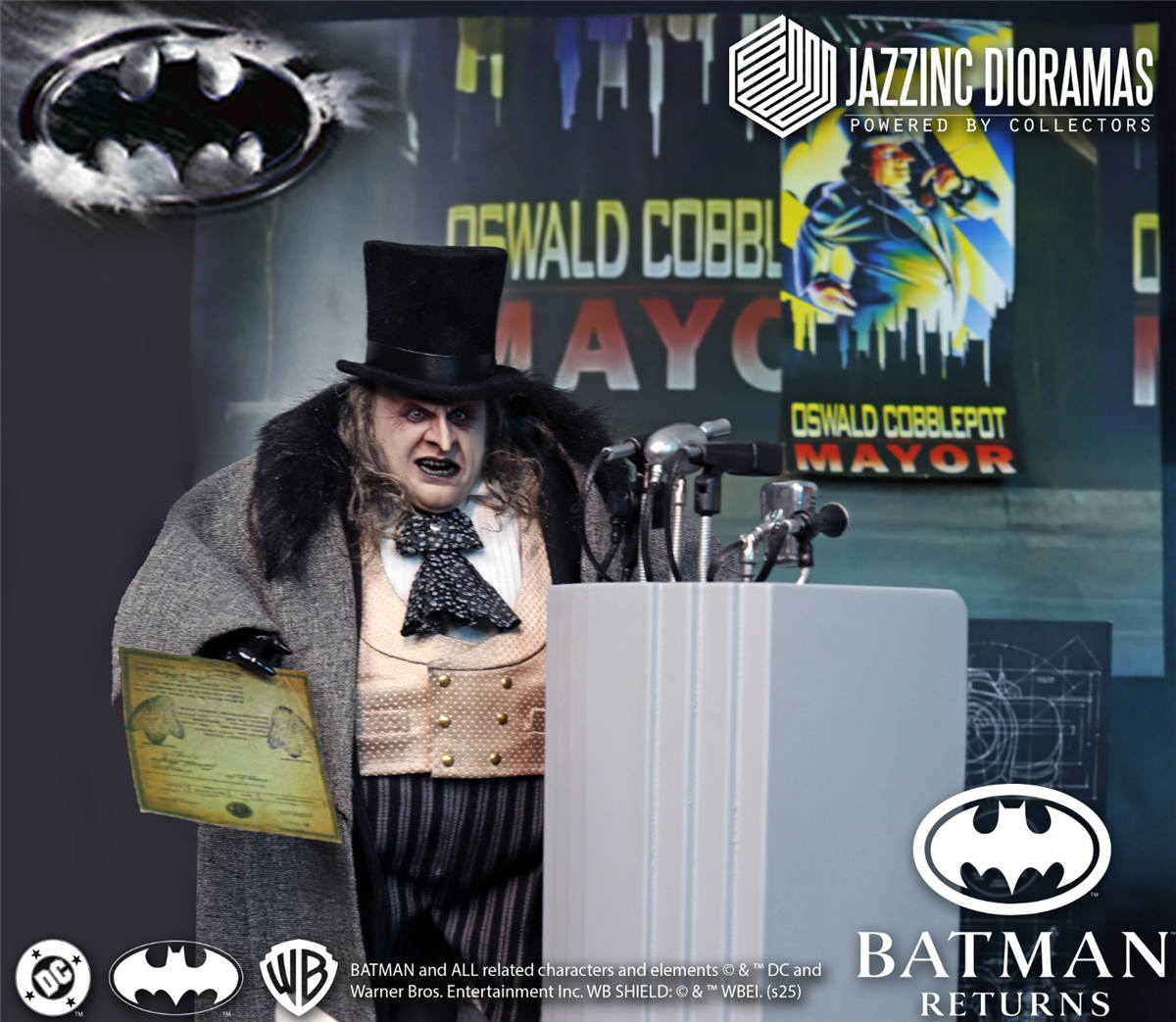 予約 JazzInc Dioramas 1/6 『バットマン リターンズ』 ペンギン