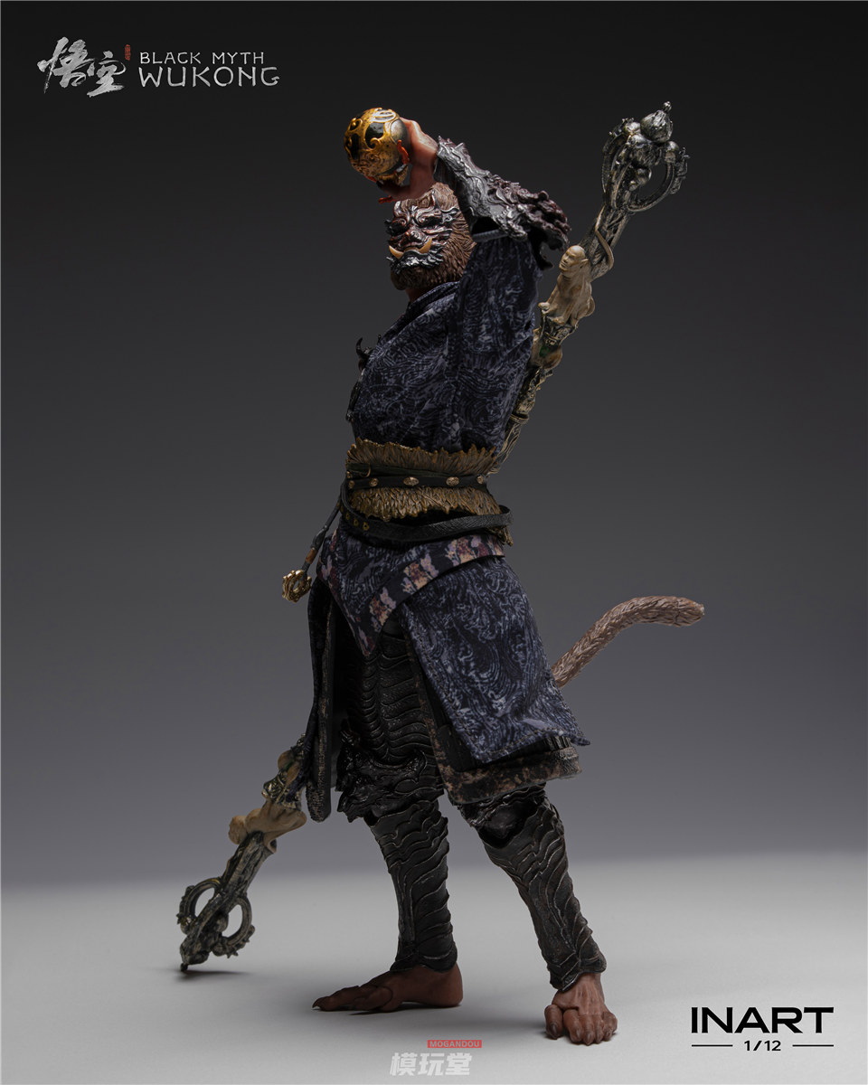 黒神話　悟空　wukong　天命人　inart　ホットトイズ　1/6　フィギュア INART 1/6 黒神話: 悟空 天命人 ゴールドアーマー.Ver Black