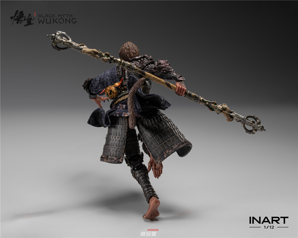 黒神話　悟空　wukong　天命人　inart　ホットトイズ　1/6　フィギュア INART 1/6 黒神話: 悟空 天命人 ゴールドアーマー.Ver Black