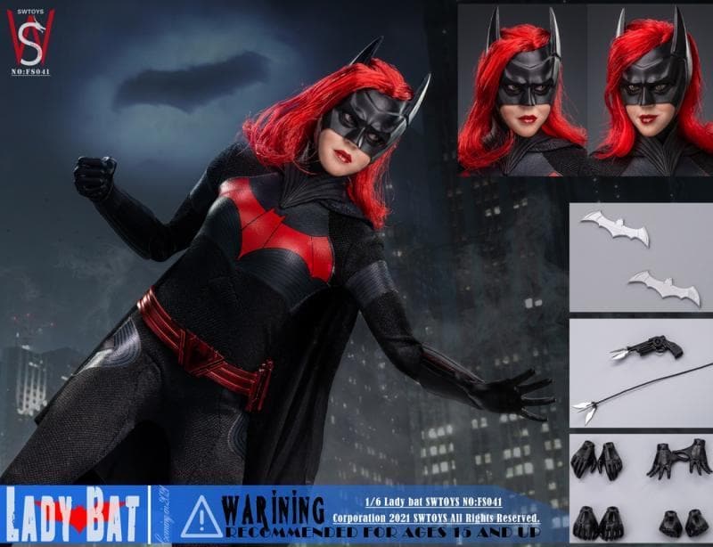 SWTOYS 1/6 バット・レディ 再販版 FS041 Lady Bat | 1/6 アクション