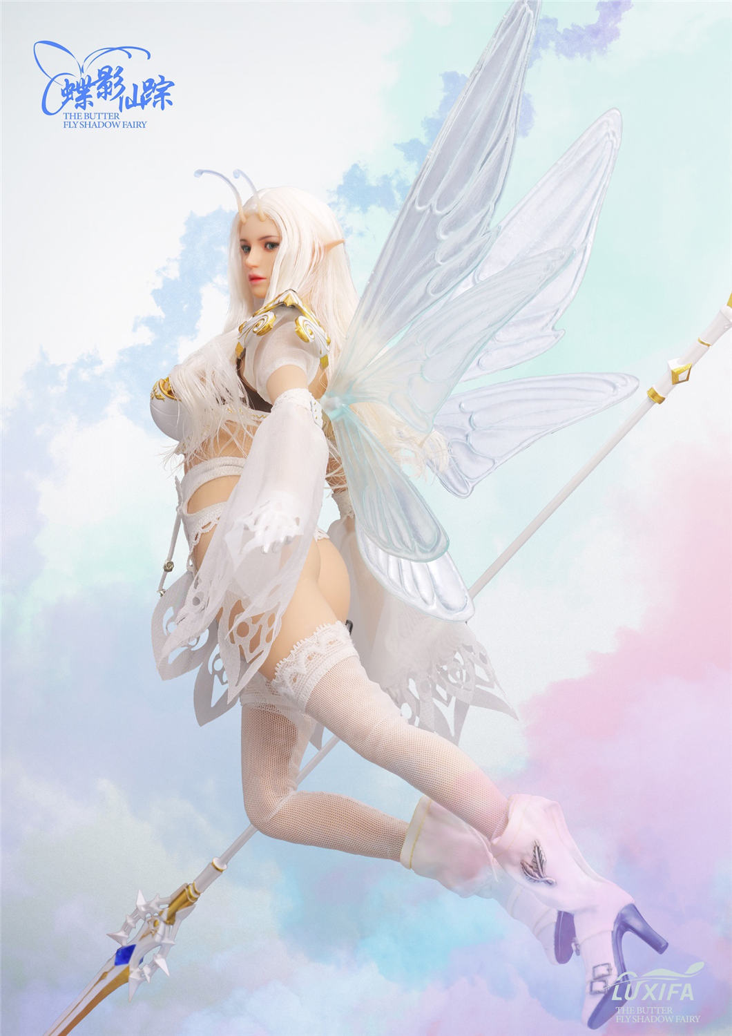 予約 lucifer 1/6 蝶影の妖精 予約特典付き LXF2601A & ジオラマ台座