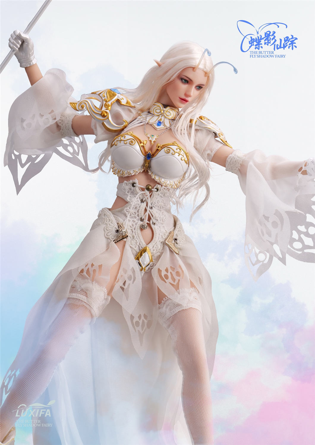 予約 lucifer 1/6 蝶影の妖精 予約特典付き LXF2601A & ジオラマ台座