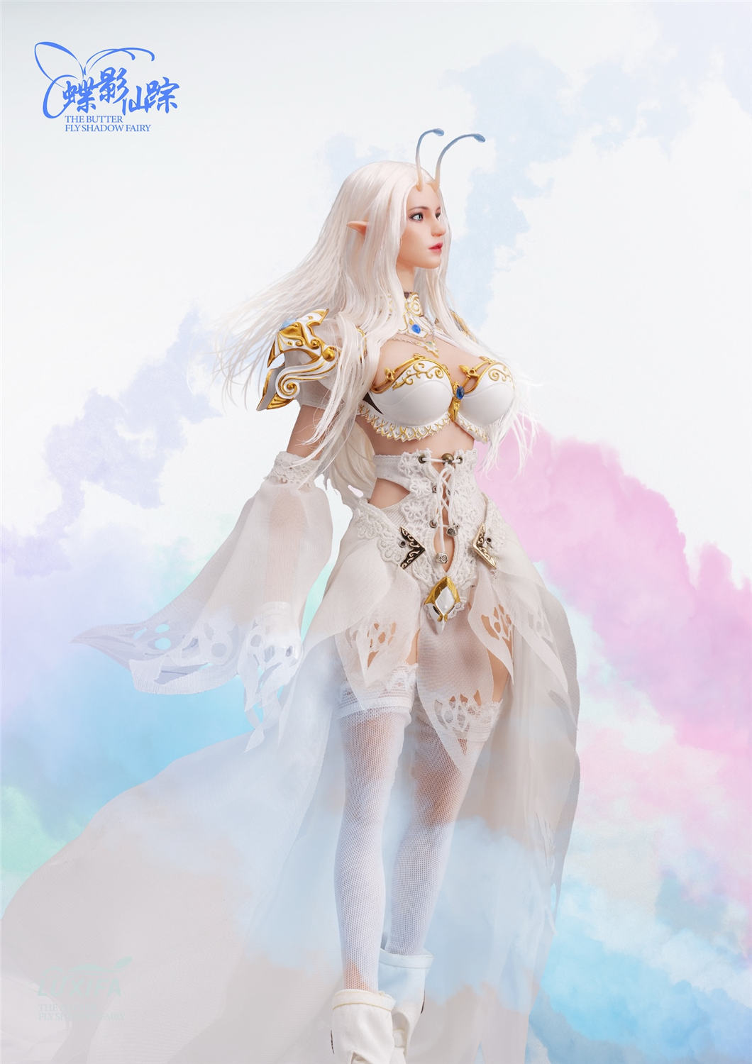 予約 lucifer 1/6 蝶影の妖精 予約特典付き LXF2601A & ジオラマ台座