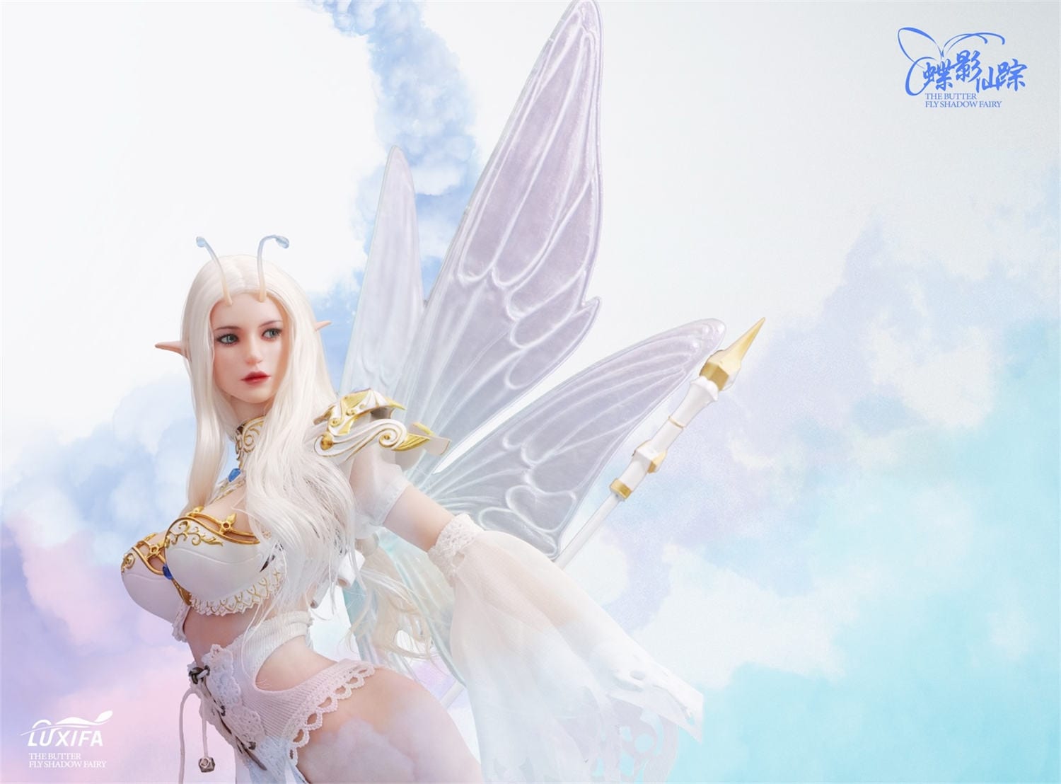 予約 lucifer 1/6 蝶影の妖精 予約特典付き LXF2601A & ジオラマ台座