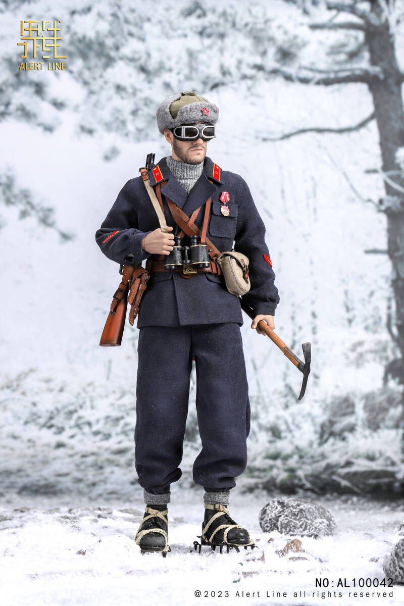 旧ソ連軍、ベークライト製の箱、（線量計ДП-24用）箱のみです！！ Alert Line 1/6 WW2 ソ連 山岳部隊 将校 未開封新品 AL100042 | Alert