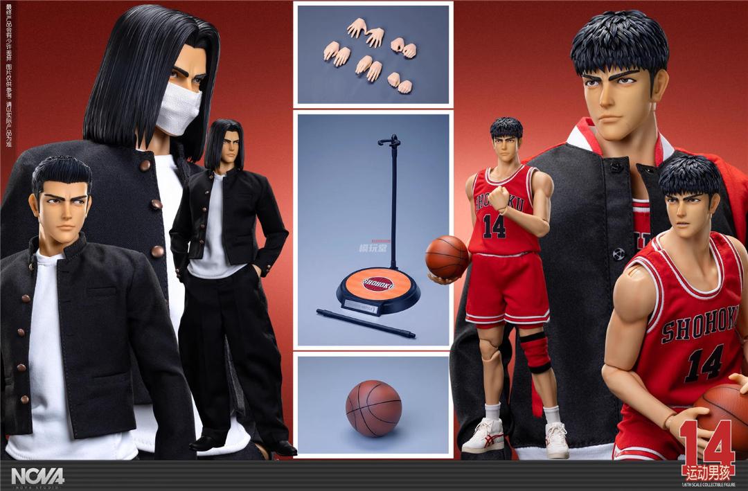 NOVA Studio 1/6 バスケットボール選手 14番 制服.Ver NOVA Studio 1/6 バスケットボール選手 14番 DX.Ver Basketball