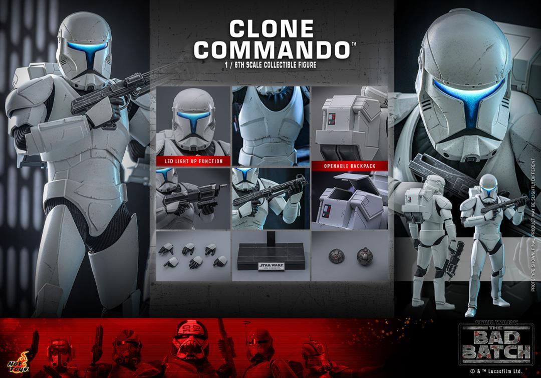 ホットトイズ 1/6 『スター・ウォーズ：バッド・バッチ』 クローン