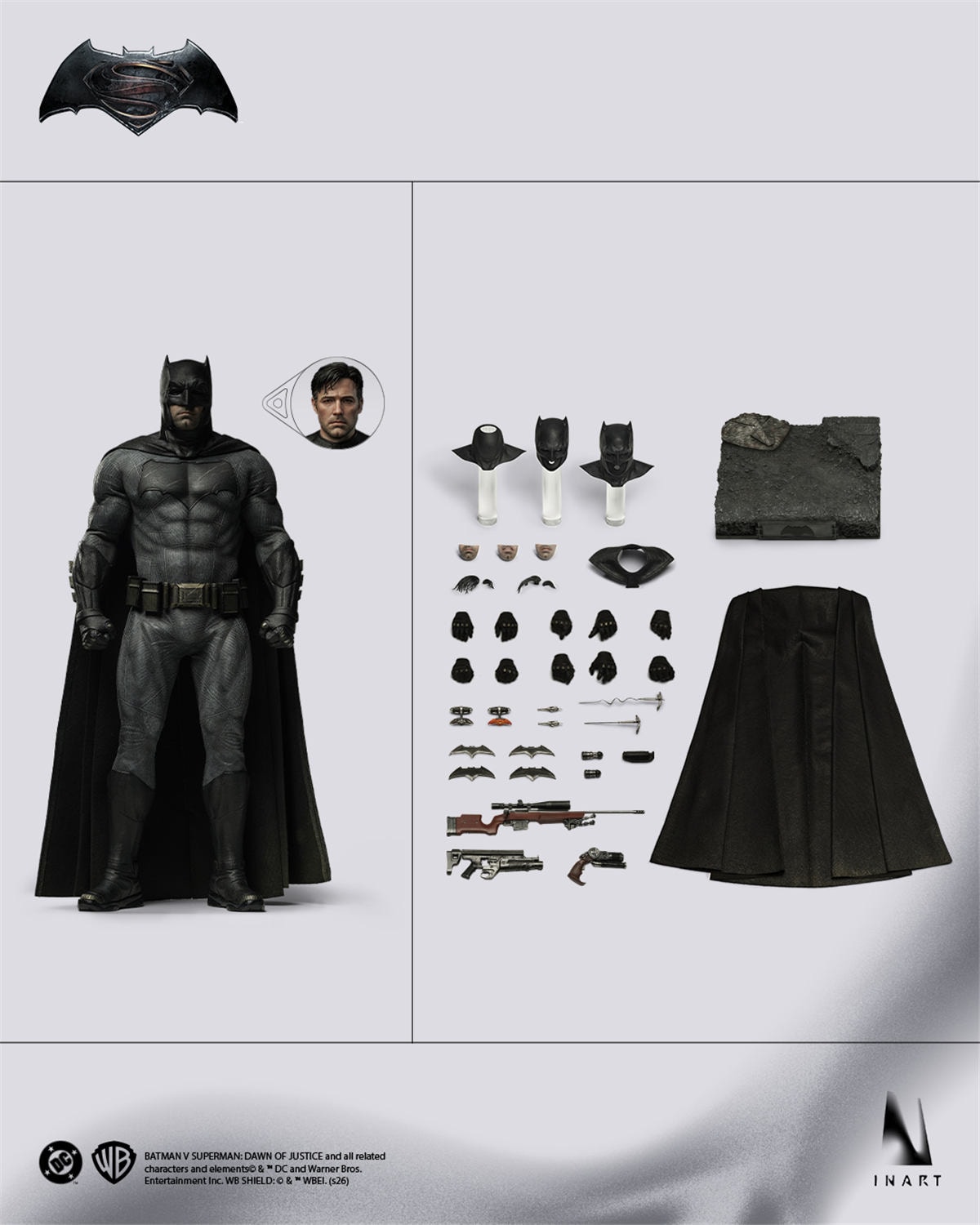 予約 INART 1/6 『バットマン vs スーパーマン ジャスティスの誕生