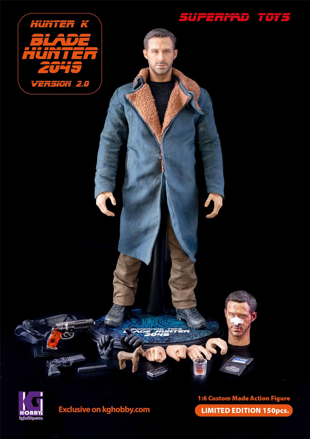 Kaerumall公式アカウント02HUNTER×HUNTER フィギュア 予約 Supermad Toys 1/6 ハンターK 2.0 Hunter K 2.0 Collectible
