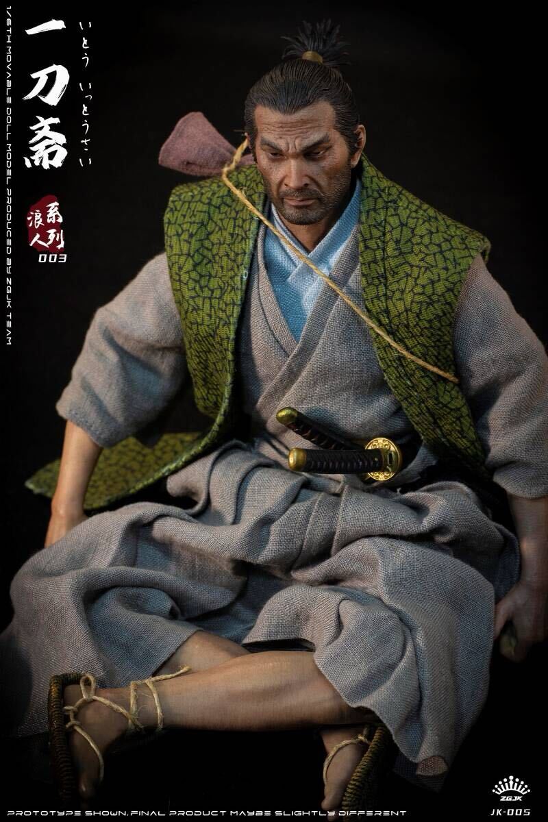 ZGJKTOYS 1/6 浪人シリーズ 伊藤一刀斎 未開封新品 JK-005 Ronin