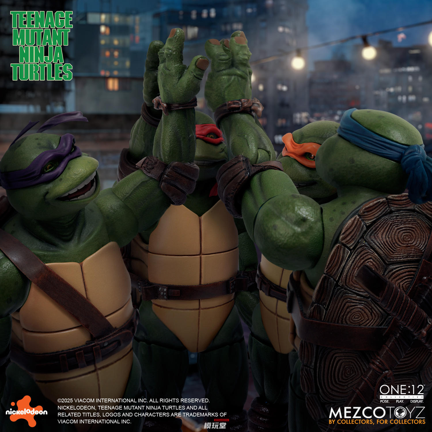 予約 Mezco Toyz 1/12 ティーンエイジ・ミュータント・ニンジャ