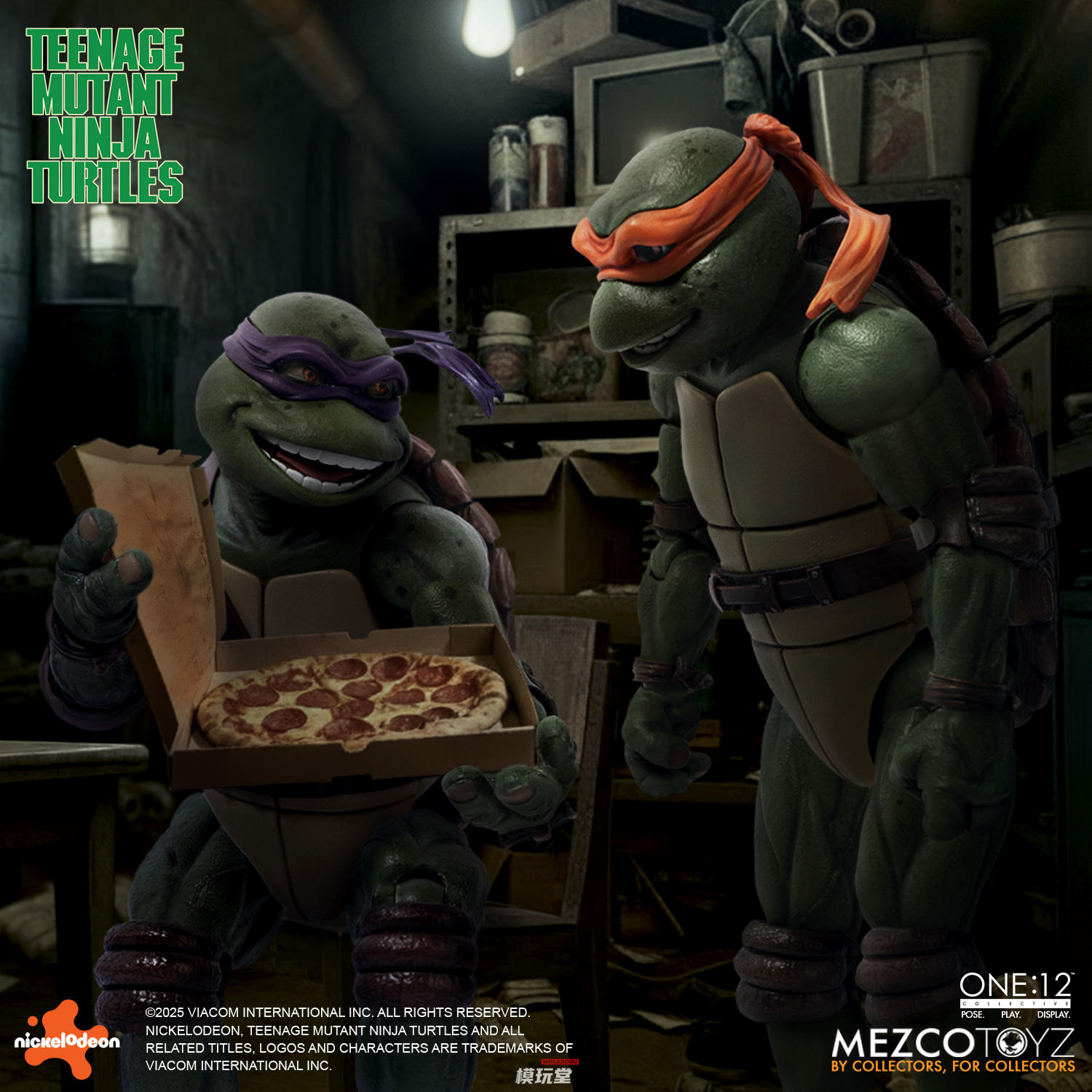 予約 Mezco Toyz 1/12 ティーンエイジ・ミュータント・ニンジャ