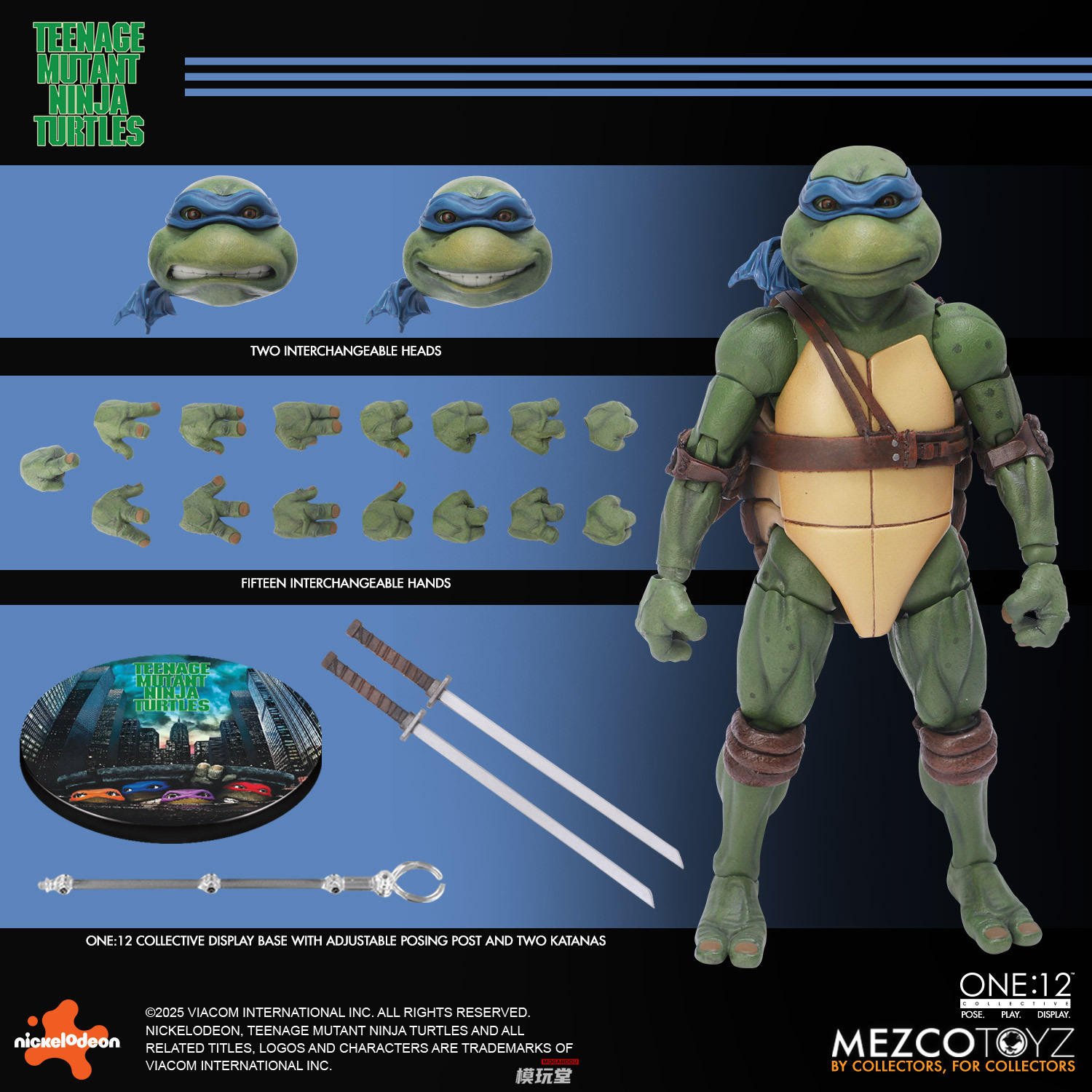 予約 Mezco Toyz 1/12 ティーンエイジ・ミュータント・ニンジャ