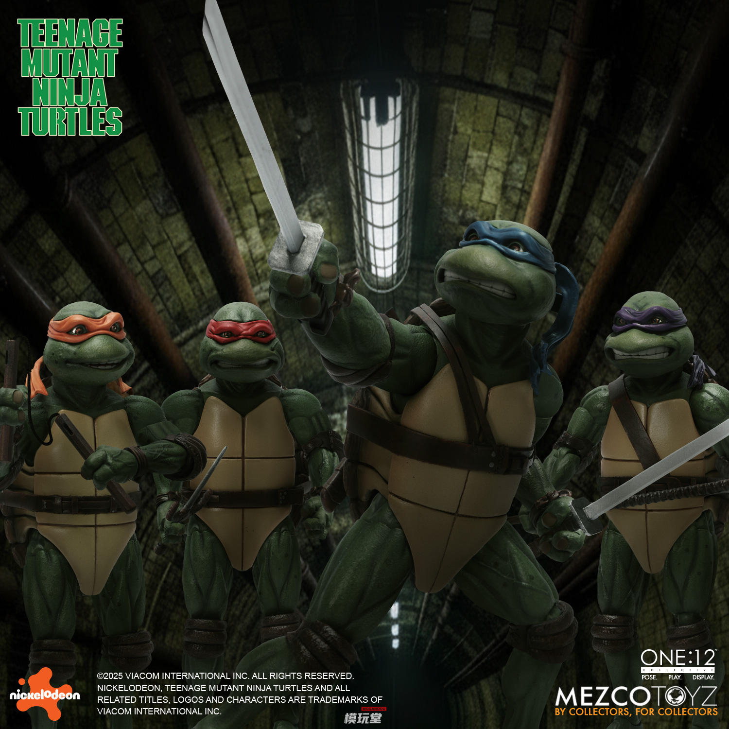 予約 Mezco Toyz 1/12 ティーンエイジ・ミュータント・ニンジャ