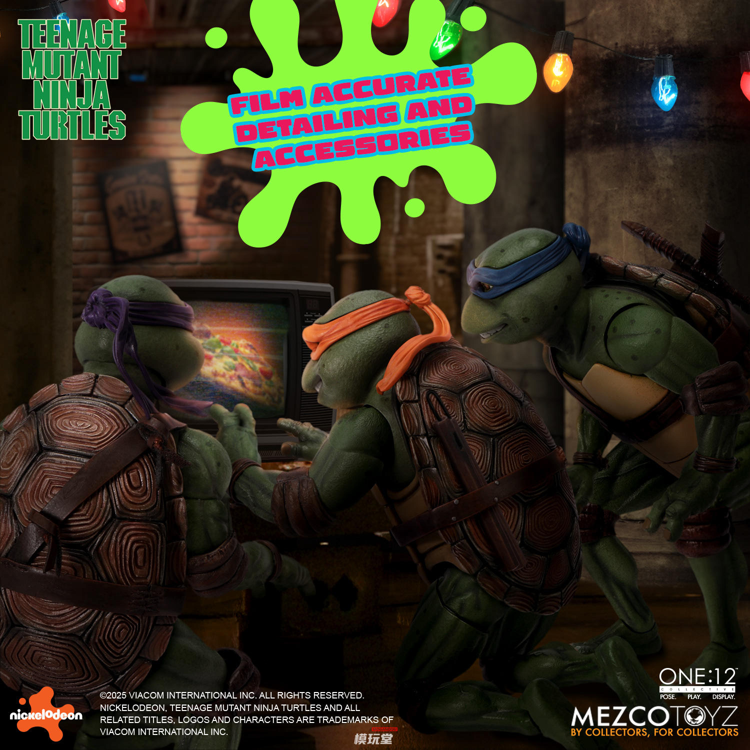 予約 Mezco Toyz 1/12 ティーンエイジ・ミュータント・ニンジャ