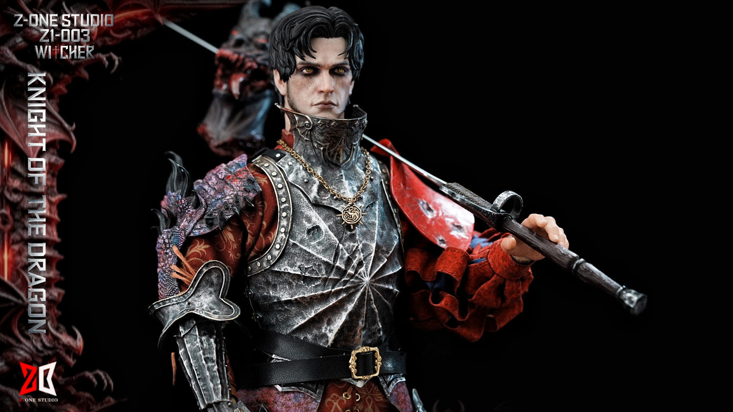 予約 Z-ONE STUDIO 1/6 ナイト・オブ・ザ・ドラゴン／竜騎士 予約特典